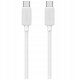 Kabel USB Usams USB-C - USB-C 1 m Biały 1