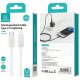 Kabel USB Usams USB-C - Lightning 1 m Biały 8