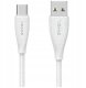 Kabel USB Usams USB-A - USB-C 1 m Biały 1