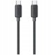 Kabel USB Usams USB-C - USB-C 1 m Czarny 1