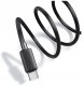 Kabel USB Usams USB-C - USB-C 1 m Czarny 3