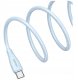 Kabel USB Usams USB-A - USB-C 1 m Różowy 2