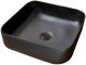 WASHBASIN CATANIA 385X385X140 MATT BLACK 1