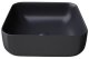 WASHBASIN CATANIA 385X385X140 MATT BLACK 3