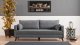 Sofa Artie Bella 208, pilka 1