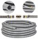 Peszel ochronny metal Anaconda Multiflex roz.32 32/28,1mm bezhalogenowy samogasnący rura karbowana elastyczna FCCN 1250N UV 25m 9