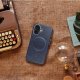 Futerał GENTLEMAN MAG COVER kompatybilny z MagSafe do IPHONE 12 granatowy 4