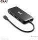 HUB USB Club 3D CLUB3D CSV-2551 huby i koncentratory USB Type-C 3
