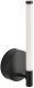 Lampa ścienna, kinkiet CLODE LED czarna 26 cm 2