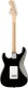 Squier Affinity Stratocaster -sahkokitara, Black 2