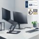 Podstawka pod laptopa Leitz Ergo szara 1