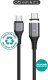 Kabel USB eStuff USB-C - USB-C 2 m Czarny (INFINITE (GRS) Magnetic USB-C) 1