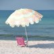 ProGarden Parasol plażowo ogrodowy 160CM pomarańczowo zielony 5