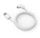 Kabel USB Compulocks USB-A - USB-C 1.83 m Biały (6FT90DUSBCW) 2