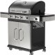 Yato YG-20019 Grill ogrodowy gazowy 14.2 kW 42 cm x 70 cm 1