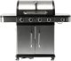 Yato YG-20019 Grill ogrodowy gazowy 14.2 kW 42 cm x 70 cm 2