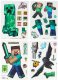 Paladone PALADONE Minecraft dekoracyjne naklejki na szybę 3