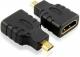 Adapter AV Techly HDMI Micro - HDMI czarny (305144) 1