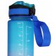 Bidon Motywacyjny 1000 ml Sportowy 1L Butelka na Wodę Zielony-Pomarańczowy 5