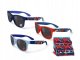 Okulary przeciwsłoneczne Spiderman dla dzieci UV 400 błękitno - niebieskie 2