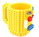 Kubek Klockowy + Klocki 350ml - Żółty 5