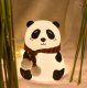 Lampka Nocna Panda - Z Otwartymi Oczami Ledowa Zmienia Kolory 10