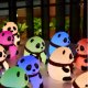 Lampka Nocna Panda - Z Otwartymi Oczami Ledowa Zmienia Kolory 12