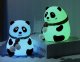 Lampka Nocna Panda - Z Otwartymi Oczami Ledowa Zmienia Kolory 6