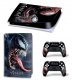 Naklejki Skórki na PlayStation 5 oraz Pady Motyw Venom 1