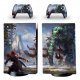 Naklejki Skórki na PlayStation 5 oraz Pady Motyw Horizon Zero Dawn 3