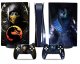 Naklejki Skórki na PlayStation 5 oraz Pady Motyw Mortal Kombat 1