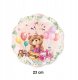 Talerzyki Jednorazowe MIŚ Tort Balony talerze papierowe URODZINY 23cm 8 szt 1