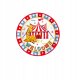 Zestaw Naczyń Jednorazowych Happy Birthday Urodziny Cyrk Circus 32 el 1