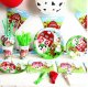 Zestaw Naczyń Jednorazowych Happy Birthday Urodziny Farma 90 elementów 7
