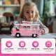 Ruchome klocki Konstrukcyjne Kamper Bus 852 elementów Barbie 6