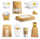 Naklejki Emotikony Emoji Kolorowe Emocje Etykieta Dekoracyjna 500 szt. 8