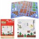Przepiękny zestaw magnesów na lodówkę magnes Mario Bros. 80 szt Licencja 1