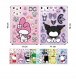 Wyklejanka manualna dla dzieci Hello Kitty Kuromi Naklejka Naklejki 8 szt 2
