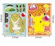 Wyklejanka manualna dla dzieci Pokemon Naklejka Naklejki 12 szt 2