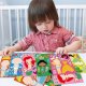 Wyklejanka manualna dla dzieci Księżniczki Disney Naklejka Naklejki 12 szt 4