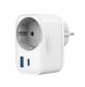 Ładowarka Gembird TA-ACPDQC20-0 1x USB-A 1x USB-C 3 A (8716309133883) 1