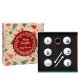 Piłki golfowe, zestaw prezentowy GOLF PLAYER Merry Christmas Pack (6 piłek) 1