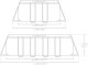 Basen ogrodowy stelażowy Prism Frame Rectangular 400x200x100 cm INTEX 26788 NP 7