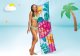 Dmuchany materac do pływania 183x69 cm INTEX 59720 żółw 2