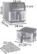 Frytkownica beztłuszczowa Air fryer Berdsen BD-655 czarna 11
