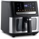 Frytkownica beztłuszczowa Air fryer Berdsen BD-655 czarna 1
