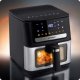 Frytkownica beztłuszczowa Air fryer Berdsen BD-655 czarna 2