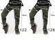 Getry chłopięce Długie legginsy Spodnie Moro 104 9