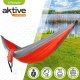 Hamak Aktive Czerwony Szary 300 x 0,5 x 140 cm (4 Sztuk) 4