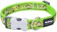 Obroża dla psa Red Dingo STYLE MONKEY LIME GREEN 15 mm x 24-36 cm 1